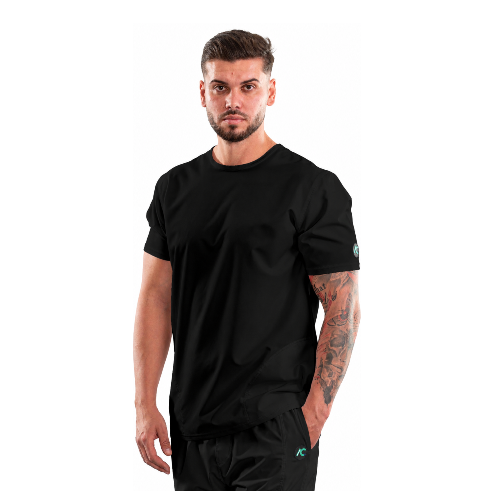 Men’s Active Sport medical blouse with round neck