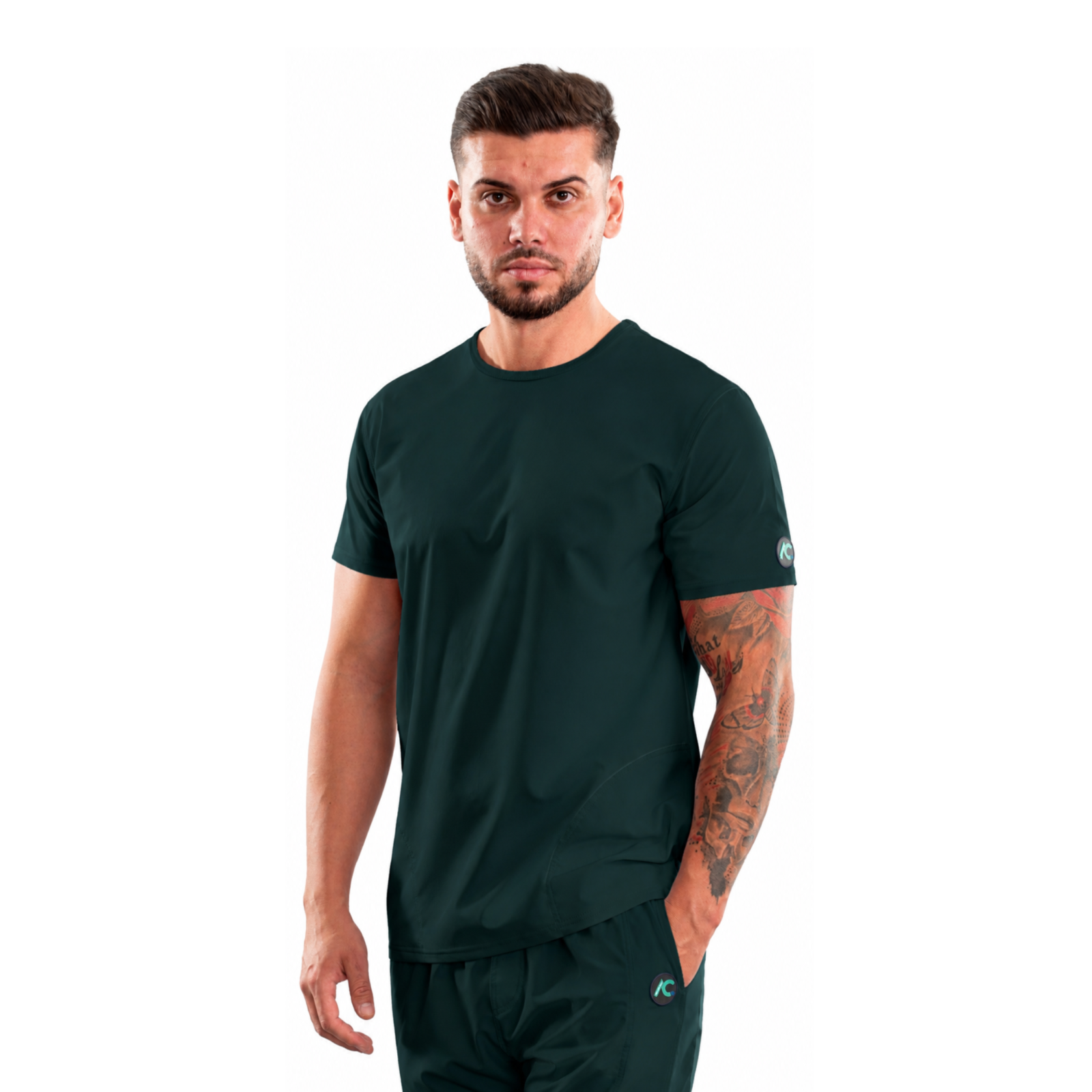 Men’s Active Sport medical blouse with round neck