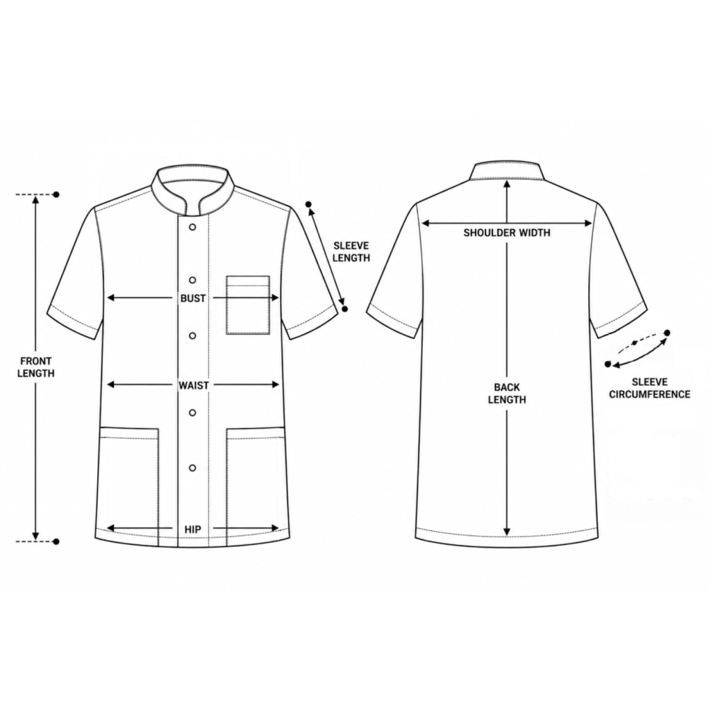 Men’s Executive medical blouse