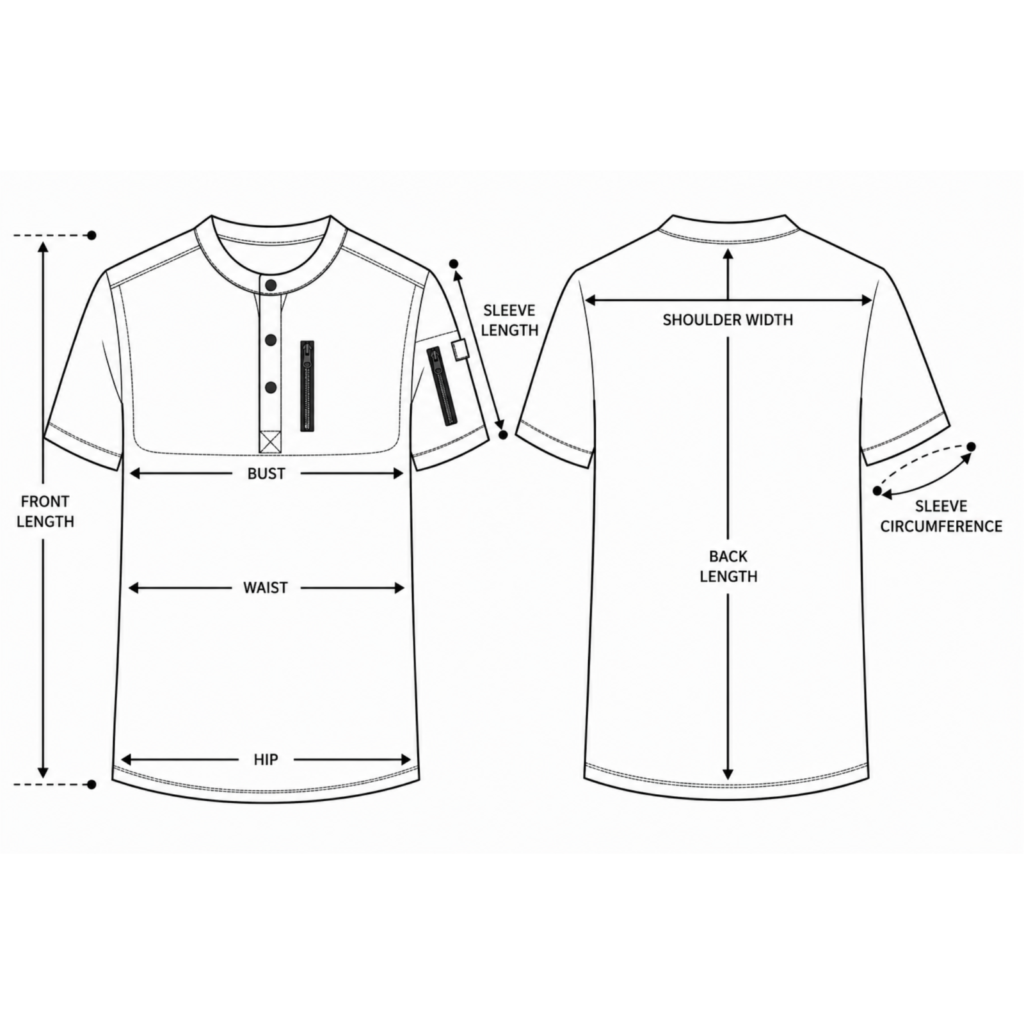 Men’s Top Pro Dynamic medical blouse