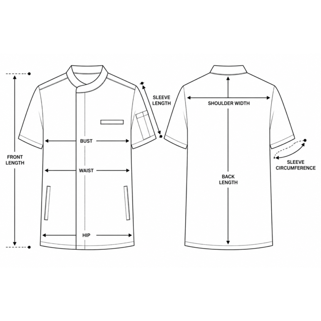 Men’s Core medical blouse