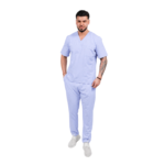 Men’s Smart Classic medical blouse with crossover neckline