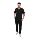 Men’s Smart Classic medical blouse with crossover neckline