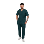 Men’s Smart Classic medical blouse with crossover neckline