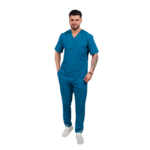 Men’s Smart Classic medical blouse with crossover neckline