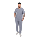 Men’s Smart Classic medical blouse with crossover neckline