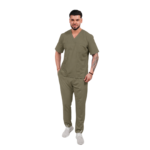 Men’s Smart Classic medical blouse with crossover neckline