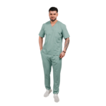 Men’s Smart Classic medical blouse with crossover neckline