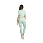 Women’s medical scrub top with kangaroo pocket