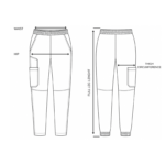 Active Jogger women’s Multi-Pocket medical trousers